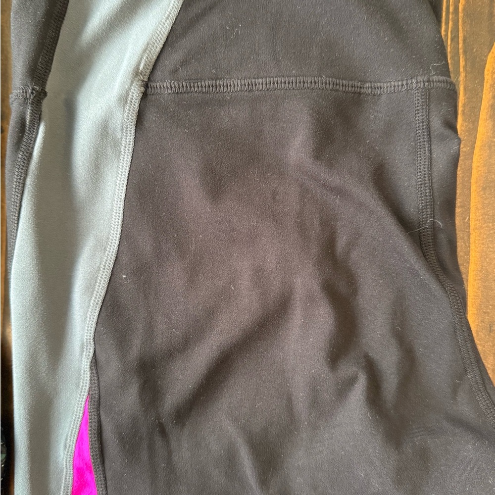 DKNY SPORT LOT of 3 patterned leggings 7/8 ankle length size XL X-Large - Picture 5 of 11